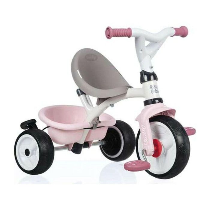 Triciclo Baby Balade Plus Rosa - SMOBY 1