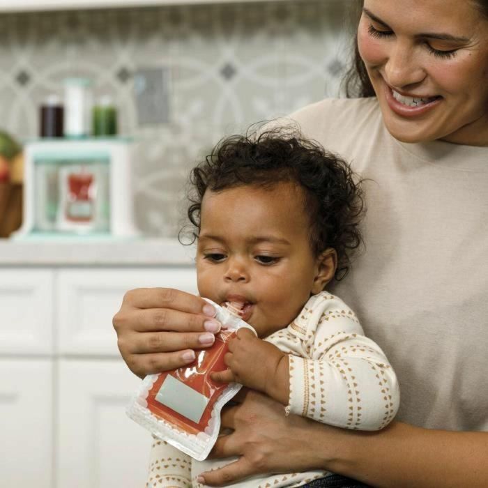 Recipiente Conservador de Alimentos Infantino Blanco Plástico 1 Recipiente Conservador de Alimentos Infantino Blanco Plástico 1