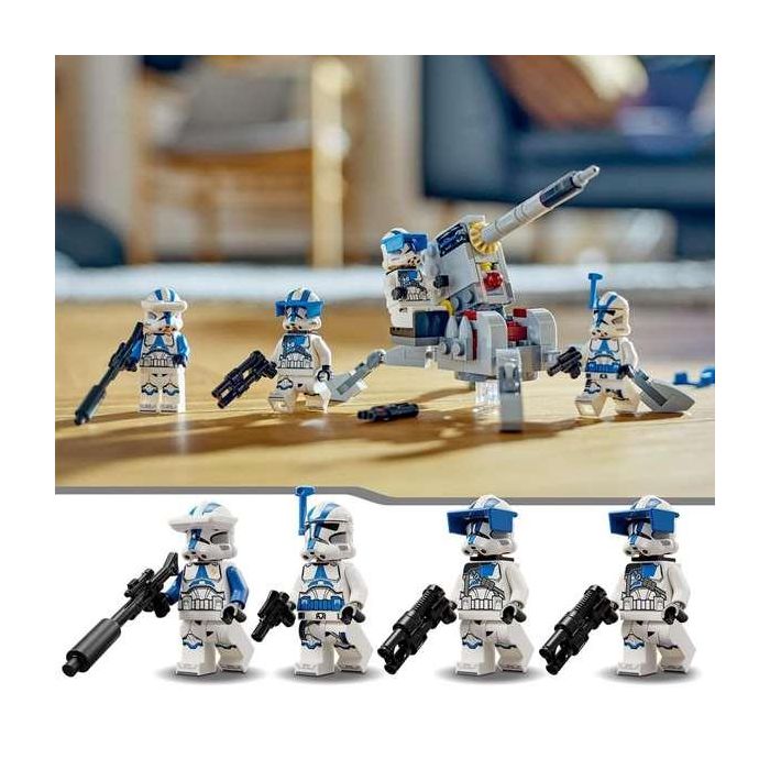 Juego de construccion pack de combate soldados clon de la 501 lego star wars 4 Juego de construccion pack de combate soldados clon de la 501 lego star wars 4