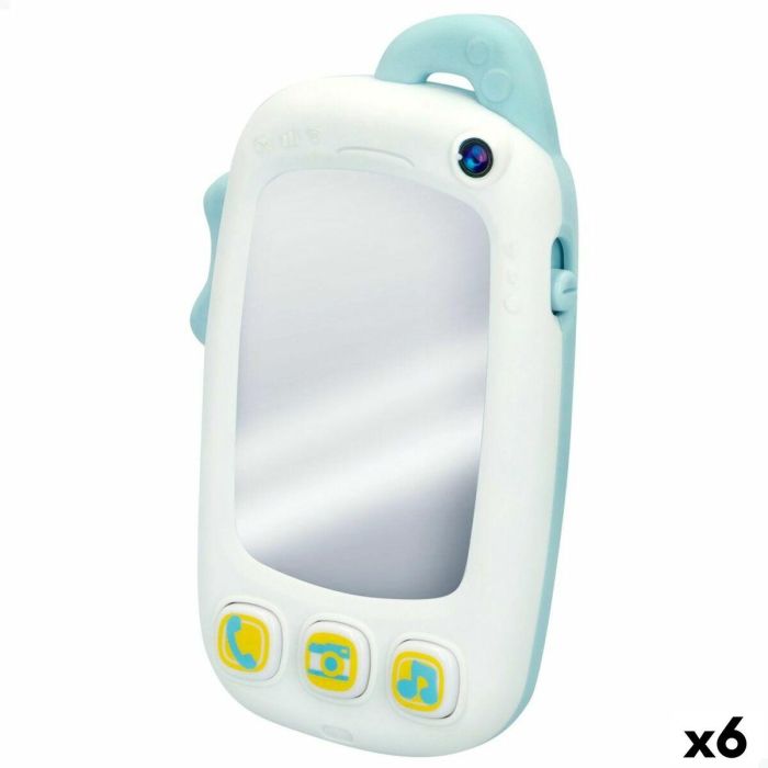 Teléfono de Juguete Winfun Blanco 9 x 15,5 x 3,8 cm (6 Unidades) 0 Teléfono de Juguete Winfun Blanco 9 x 15,5 x 3,8 cm (6 Unidades) 0