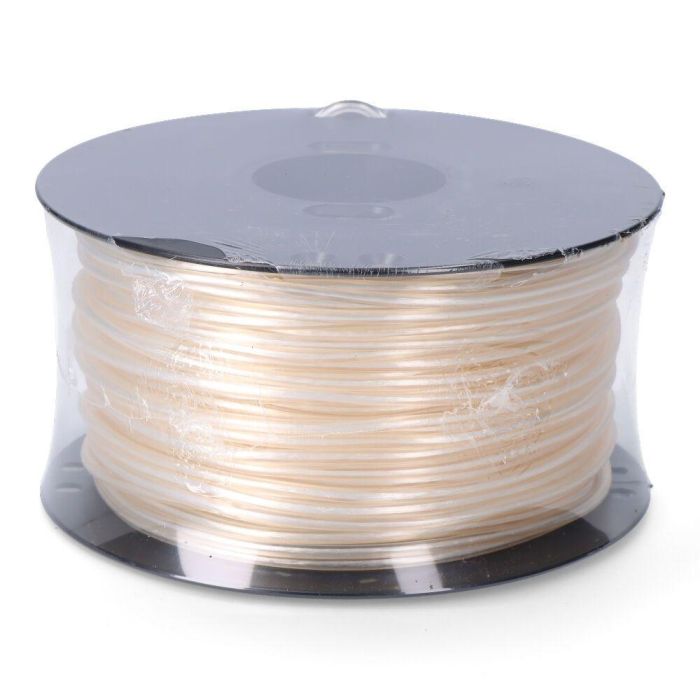 Edm Cordón Multifilamento Revestido PVC Blanco 5 mm x 100 m Ideal Tendedero Resistente Suave No Absorbe Agua Protección UV Edm Cordón Multifilamento Revestido PVC Blanco 5 mm x 100 m Ideal Tendedero Resistente Suave No Absorbe Agua Protección UV