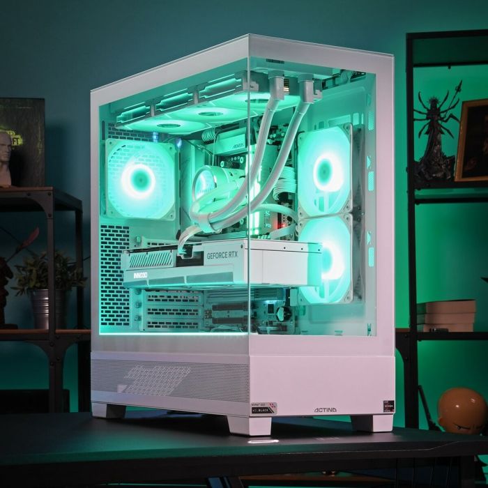 PC de Sobremesa Actina AMD Ryzen 7 7800X3D 32 GB RAM 1 TB SSD NVIDIA GEFORCE RTX 4080 SUPER 2 PC de Sobremesa Actina AMD Ryzen 7 7800X3D 32 GB RAM 1 TB SSD NVIDIA GEFORCE RTX 4080 SUPER 2