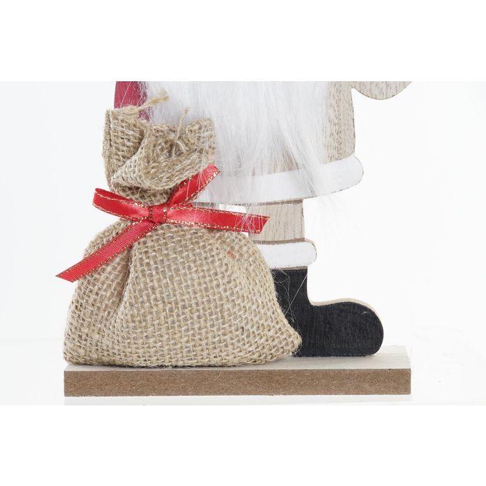 DKD Home Decor Figura Navidad Tradicional Estilo Santa Madera Poliéster Negro Rojo Natural 31 cm (Pack 12 Unidades) 2 DKD Home Decor Figura Navidad Tradicional Estilo Santa Madera Poliéster Negro Rojo Natural 31 cm (Pack 12 Unidades) 2