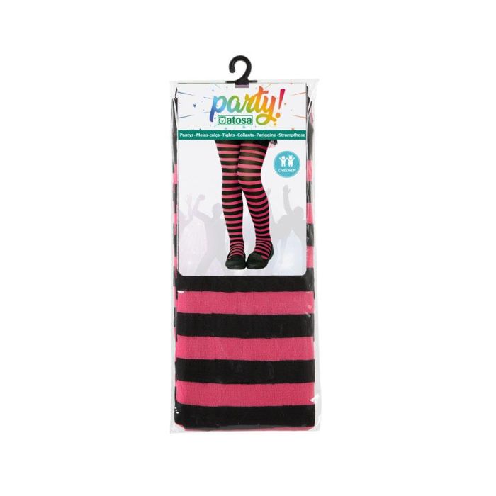 Pantys Rayas Fucsia para Niño - Accesorio para Disfraces, Edad Recomendada 3 Años 1 Pantys Rayas Fucsia para Niño - Accesorio para Disfraces, Edad Recomendada 3 Años 1