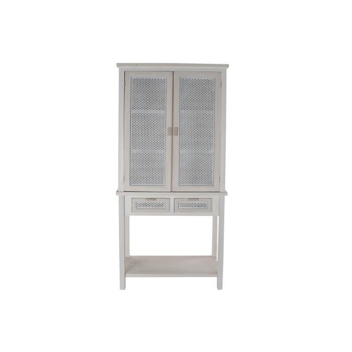 Aparador Tradicional DKD Home Decor Blanco 37.4 x 175.5 x 80 cm 8 Aparador Tradicional DKD Home Decor Blanco 37.4 x 175.5 x 80 cm 8