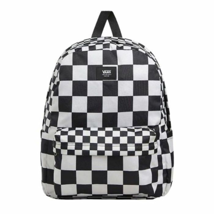 Mochila Escolar Vans Old Skool Check Backpack VN000H4X3M41 Negro