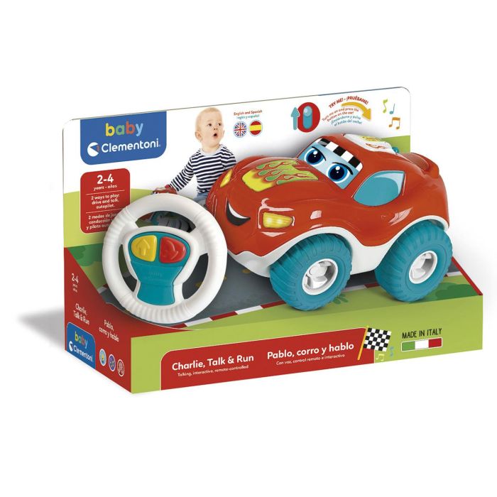 Clementoni 61385 Coche Teledirigido con Sonido, Canciones y Rimas para Aprender Palabras, +2 Años 2 Clementoni 61385 Coche Teledirigido con Sonido, Canciones y Rimas para Aprender Palabras, +2 Años 2