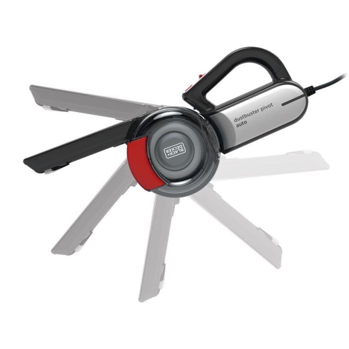 Black+Decker PV-1200-AV Recogetodo Ciclónico para Automóvil, Aspirador de Mano 12V con Cabezal Pivotante y 5m de Cable 9 Black+Decker PV-1200-AV Recogetodo Ciclónico para Automóvil, Aspirador de Mano 12V con Cabezal Pivotante y 5m de Cable 9