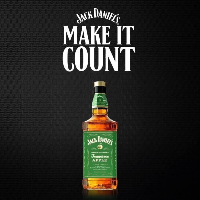 Jack Daniel's - Licor de whisky con sabor a manzana - 35.0% Vol. - 70 cl 4