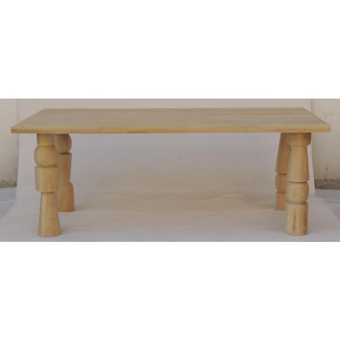 Mesa Comedor Moderno DKD Home Decor Natural 90 x 76 x 200 cm