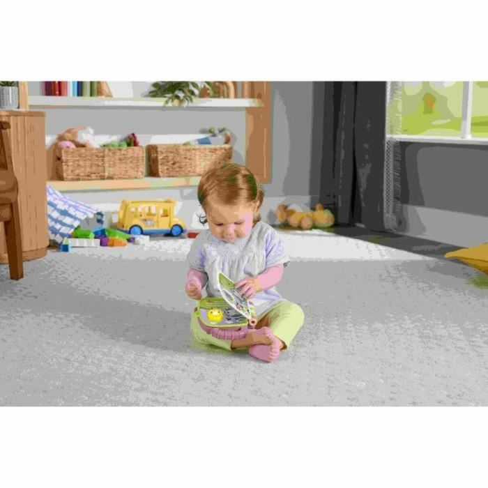 Fisher Price MATJFN05 Libro de Rimas Infantiles del Mono Púrpura 2 Fisher Price MATJFN05 Libro de Rimas Infantiles del Mono Púrpura 2
