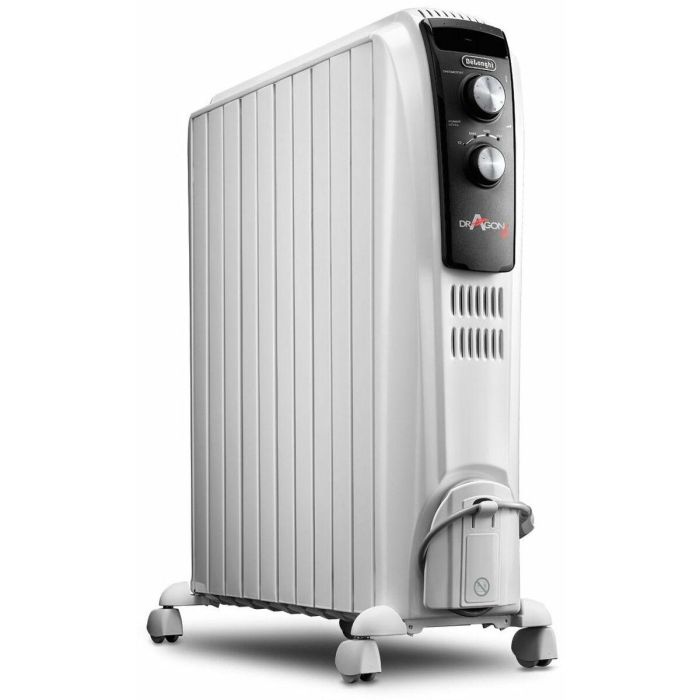 Delonghi DEL8004399100992 Radiador de Aceite Dragon4, 2500W, 3 Etapas de Calentamiento, con Tecnología Real Energy y Efecto Chimenea 0 Delonghi DEL8004399100992 Radiador de Aceite Dragon4, 2500W, 3 Etapas de Calentamiento, con Tecnología Real Energy y Efecto Chimenea 0