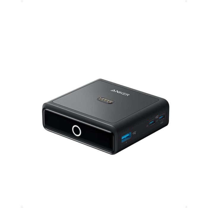 Anker Base de Carga 4-en-1 100W para Prime PowerBank 1x USB-A 2x USB-C 1x Ladepad Negro