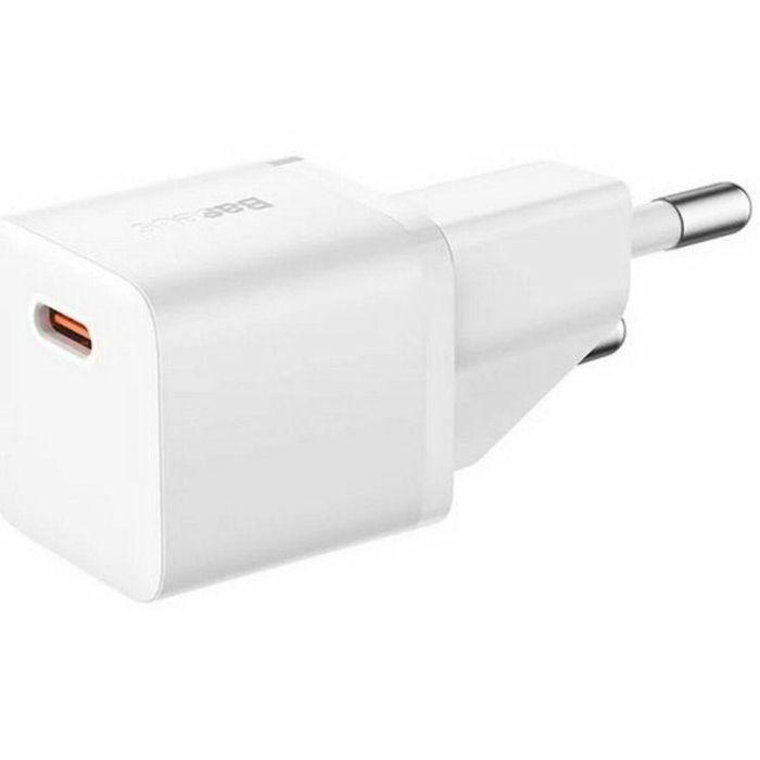 Cargador de Pared Baseus Blanco 3 Cargador de Pared Baseus Blanco 3
