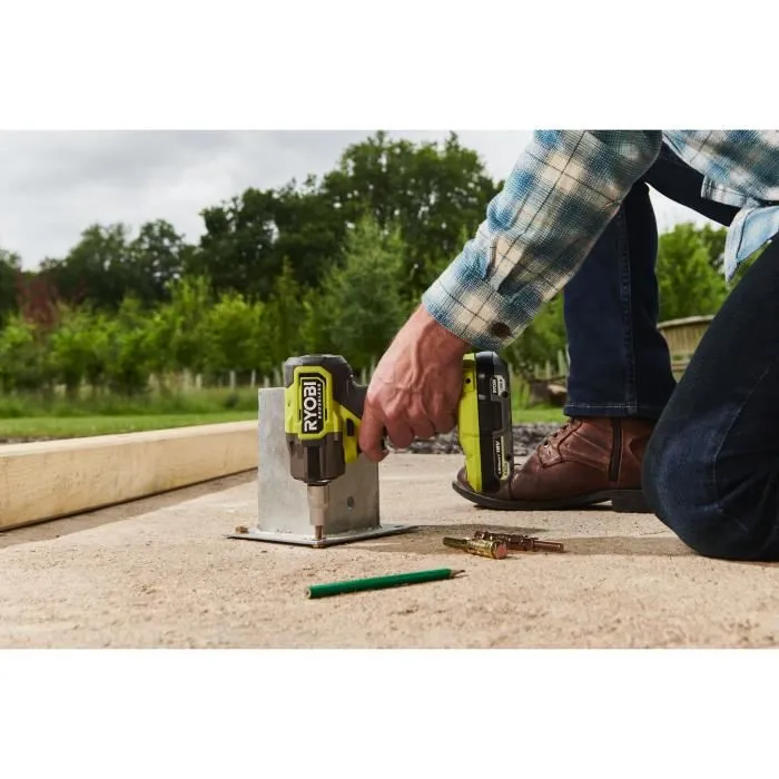 Ryobi Llave de Impacto Sin Escobillas 18V 450 Nm 4 Modos Entrada Cuadrada 1/2" 2