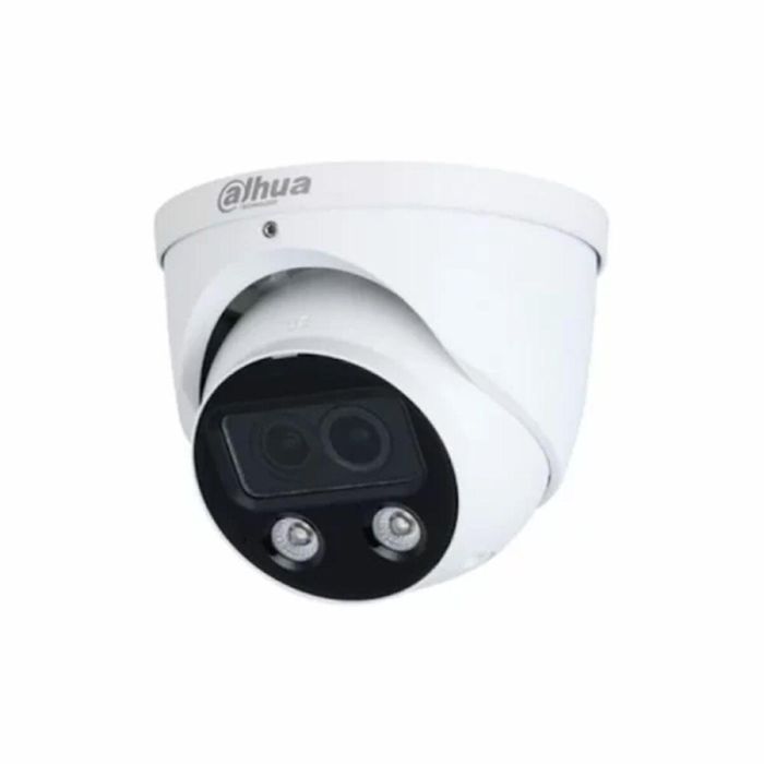 DAHUA DH-IPC-HDW5449HP-ASE-D2 Cámara IP Turret WizMind 5 4MP IA Full-Color Dual-Lens 50m Visión Nocturna IK10 IP67