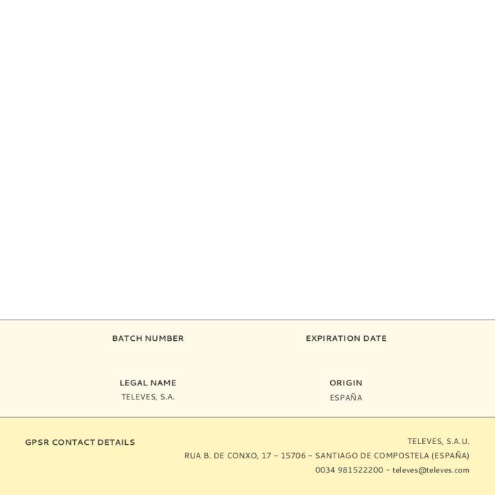 Televes Zócalo para montaje toma en superficie, Blanco, PVC 1
