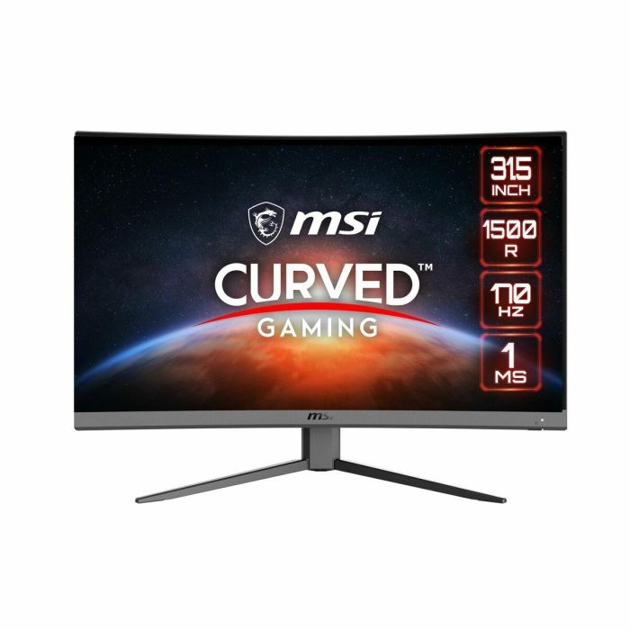 MSI Optix G32CQ4 E2 Monitor Gaming PC 31.5" VA FHD 1ms 170Hz 2x HDMI 2.0 1x DP 1.2a 2