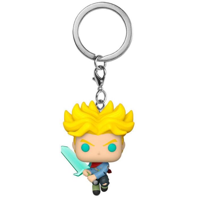 Llavero Pocket POP Dragon Ball Super Saiyan Trunks with Sword 1