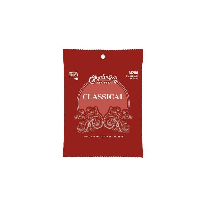 Juego Nylon Classical Clear & Silver (Ball End) Tensión Normal 28-43 Juego Nylon Classical Clear & Silver (Ball End) Tensión Normal 28-43