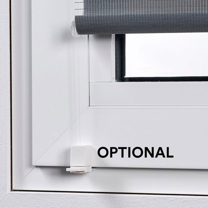 Cintacor - Stor Planet Clip & Fix Estor Enrollable Noche y Día Plata 150x180cm Control de Luz Versátil 4