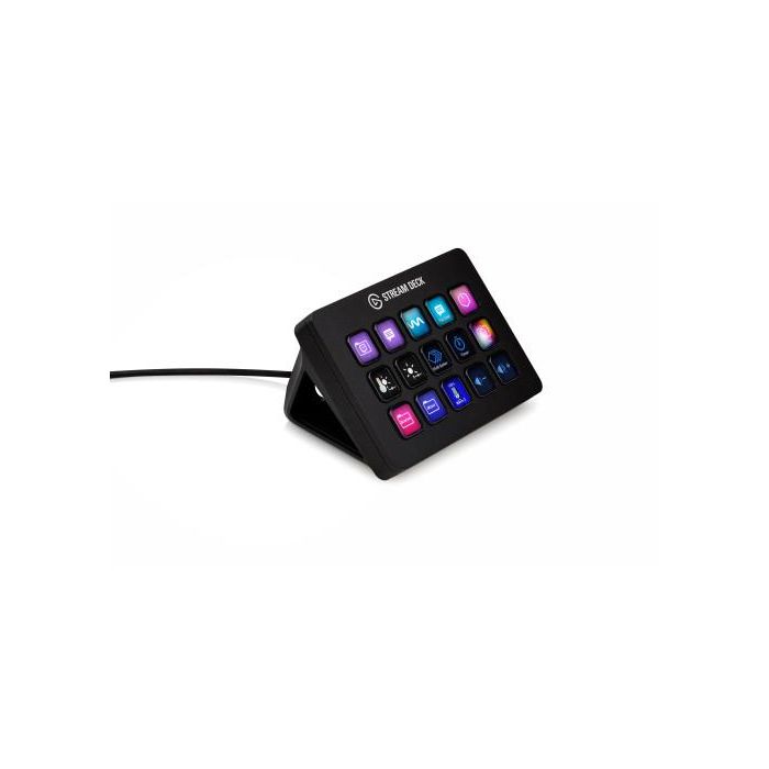 Elgato Stream Deck MK.2 10GBA9901 Negro - Controlador de 15 botones LCD programables para streaming y productividad 2 Elgato Stream Deck MK.2 10GBA9901 Negro - Controlador de 15 botones LCD programables para streaming y productividad 2