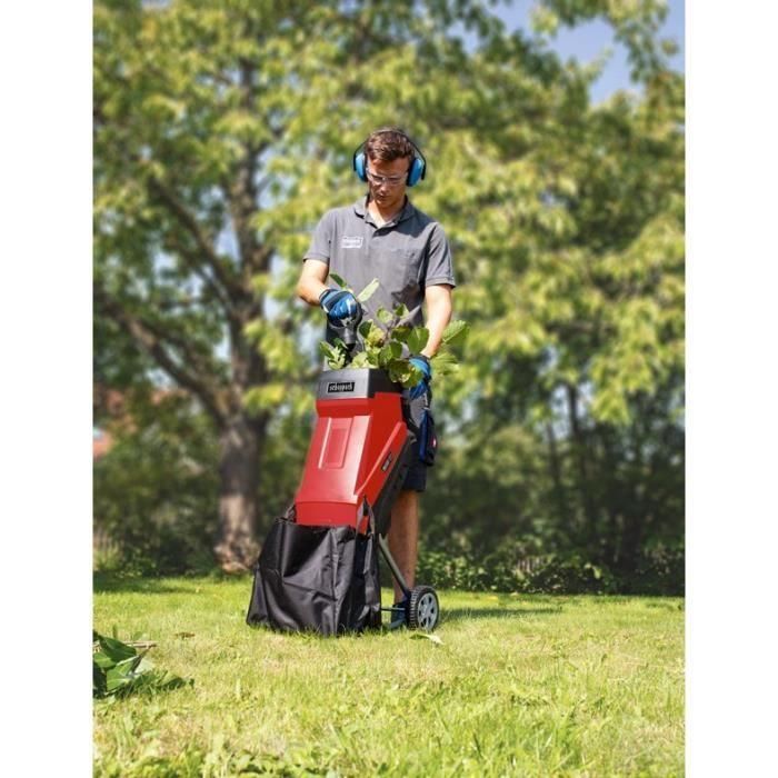 Trituradora de plantas SCHEPPACH 2400 W - 45L + dos bolsas de recogida GS55 1 Trituradora de plantas SCHEPPACH 2400 W - 45L + dos bolsas de recogida GS55 1