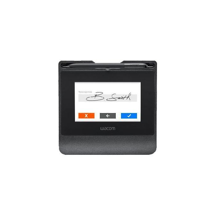 Wacom STU-540 - Tableta de Firma Digital 5" Amorphous-TFT-LCD 800x480 WVGA con lápiz Negro
