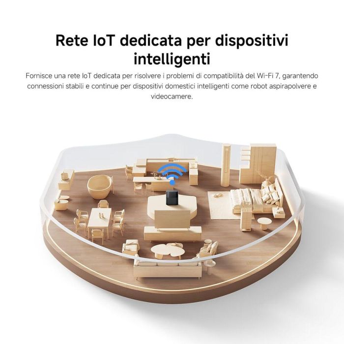 Xiaomi BE3600 Pro Router Wi-Fi 7 Doble Banda 3570 Mbps Puerto 2.5 Gbps Cobertura Total 15