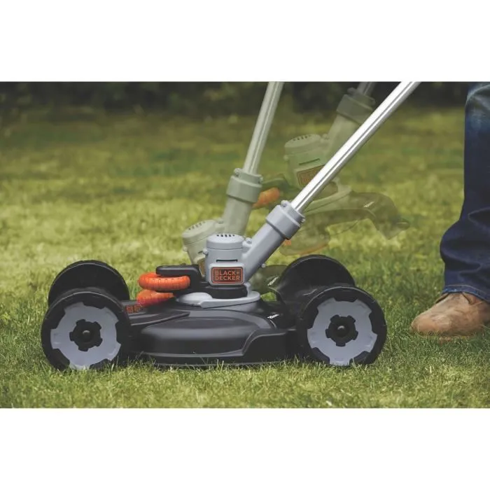 BLACK & DECKER Cortacésped y Trimmer Inalámbrico 3 en 1 de 28 cm y 18 V 4