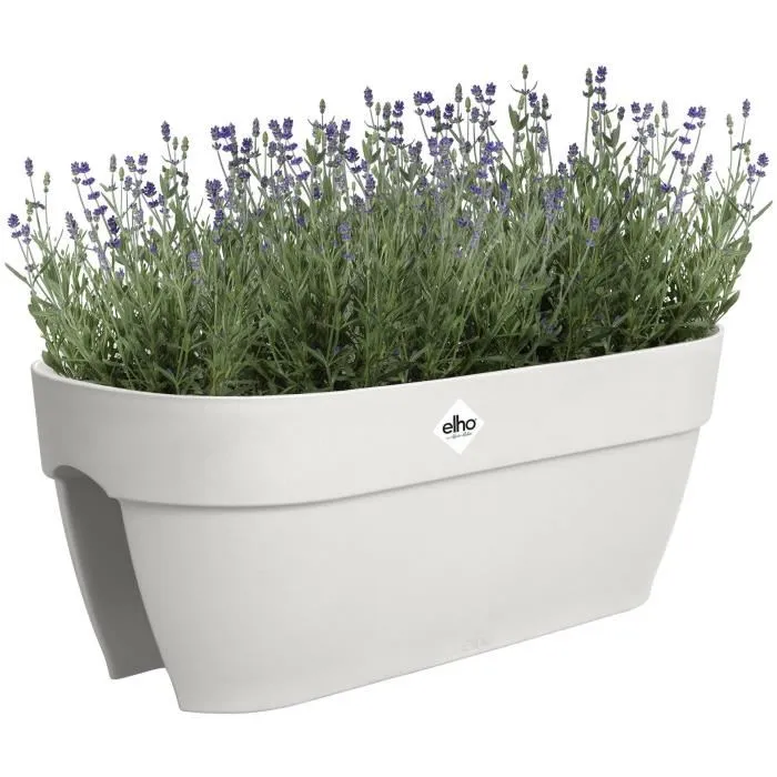 ELHO ELH8711904534448 Maceta Vibia Campana Flower Bridge 60 L 26 x A 59 x A 22 cm Blanco Balcón/Exterior 100% reciclado 2