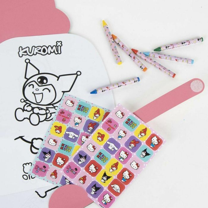 Cerdá Álbum de Actividades Coloreable Hello Kitty para Niños 3+ años - Blanco 28x27.5x0.1 cm 3