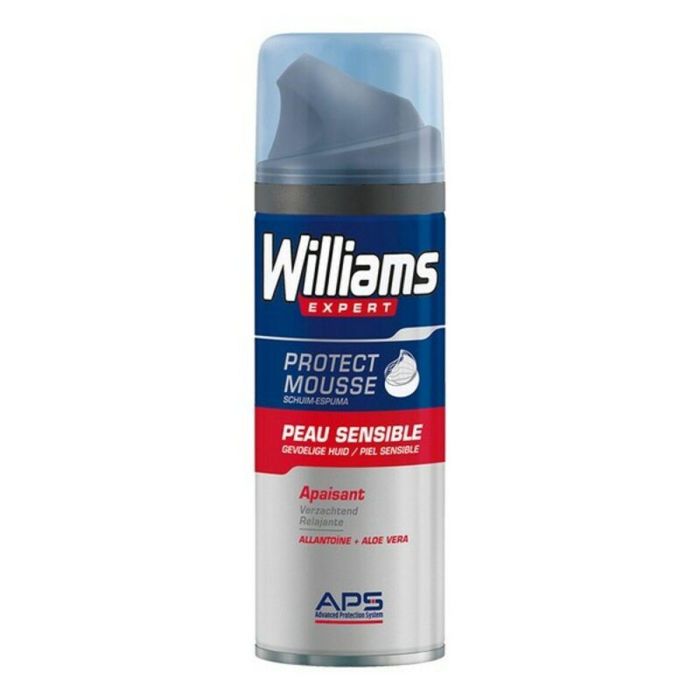Williams Espuma Afeitar Piel Sensible 200 mL Williams Espuma Afeitar Piel Sensible 200 mL