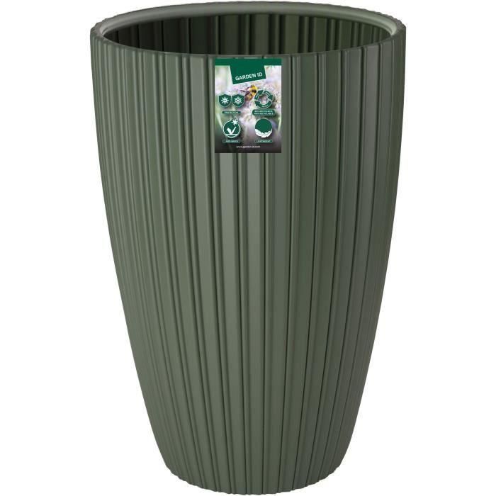 Garden Id GAR5410527161903 Maceta Fancy Verde Lima 40 x 58 cm para Jardín, Balcones e Interiores 1