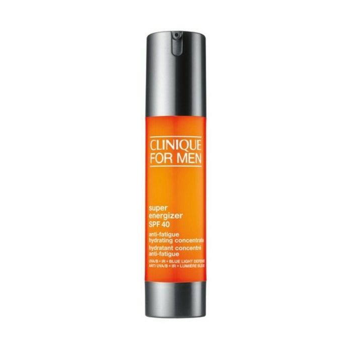 Clinique MEN SUPER ENERGIZER | Tratamiento Antifatiga Hidratante Facial SPF40 para Hombre 48 ml - Pieles Cansadas