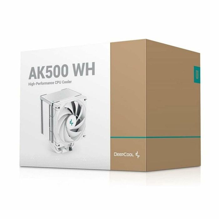 Deepcool DEE1690884110617 Disipador de CPU AK500 Blanco - 1 ventilador de 120 mm 1 Deepcool DEE1690884110617 Disipador de CPU AK500 Blanco - 1 ventilador de 120 mm 1