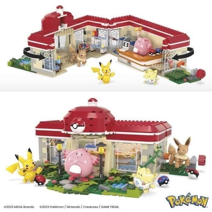 Centro Pokemon Del Bosque - Mega - Hnt93 - Ladrillos de Construcción con Licencia Megabloks 1 Centro Pokemon Del Bosque - Mega - Hnt93 - Ladrillos de Construcción con Licencia Megabloks 1