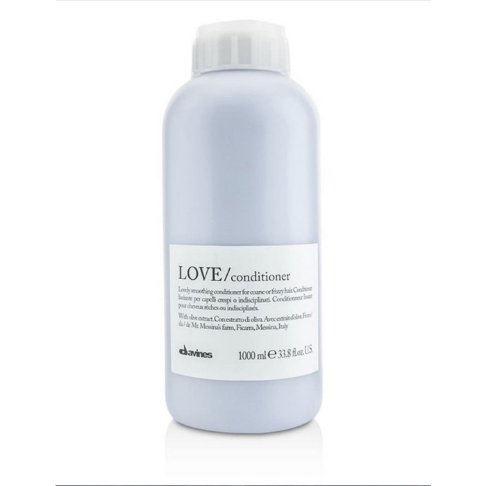 Davines Love Acondicionador Disciplinante Profesional 1 Litro - Para Cabello Encrespado y Rebelde con Efecto Anti-Frizz y Suavidad Duradera 1 Davines Love Acondicionador Disciplinante Profesional 1 Litro - Para Cabello Encrespado y Rebelde con Efecto Anti-Frizz y Suavidad Duradera 1