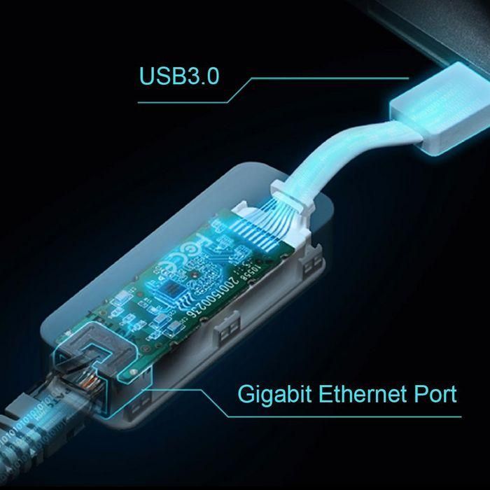 TP-Link UE300 Adaptador USB 3.0 a Ethernet Gigabit 10/100/1000Mbps RJ45 - 1000 Mbps, Plug & Play, Portátil para Ultrabooks y MacBooks 3 TP-Link UE300 Adaptador USB 3.0 a Ethernet Gigabit 10/100/1000Mbps RJ45 - 1000 Mbps, Plug & Play, Portátil para Ultrabooks y MacBooks 3