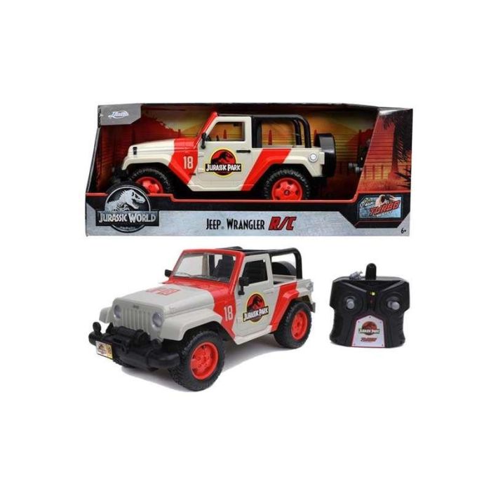 Coche radio control jurassic park jeep wrangler escala 1:16 Coche radio control jurassic park jeep wrangler escala 1:16
