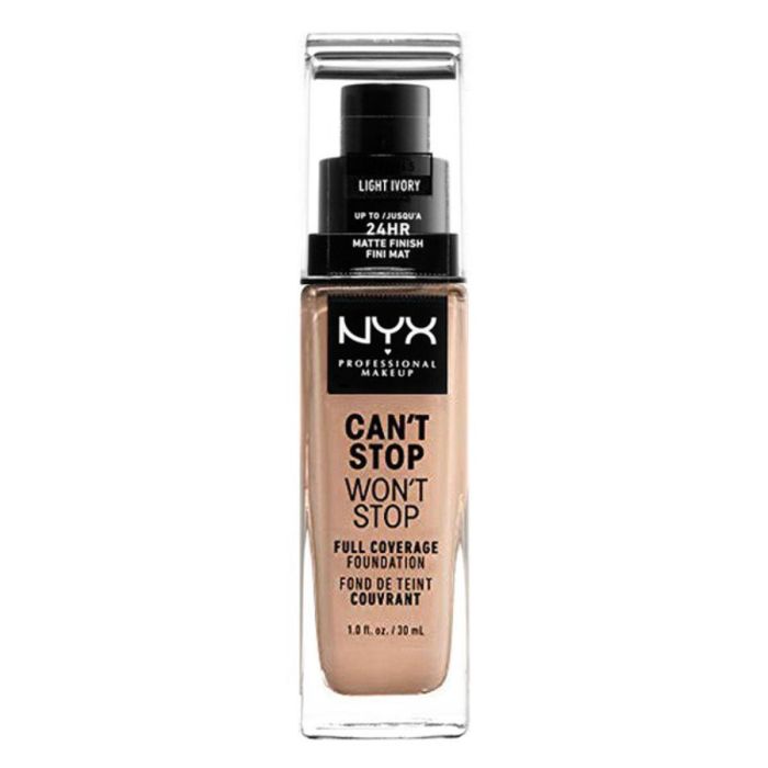 Base de Maquillaje Fluida Can't Stop Won't Stop NYX (30 ml) (30 ml) 20 Base de Maquillaje Fluida Can't Stop Won't Stop NYX (30 ml) (30 ml) 20