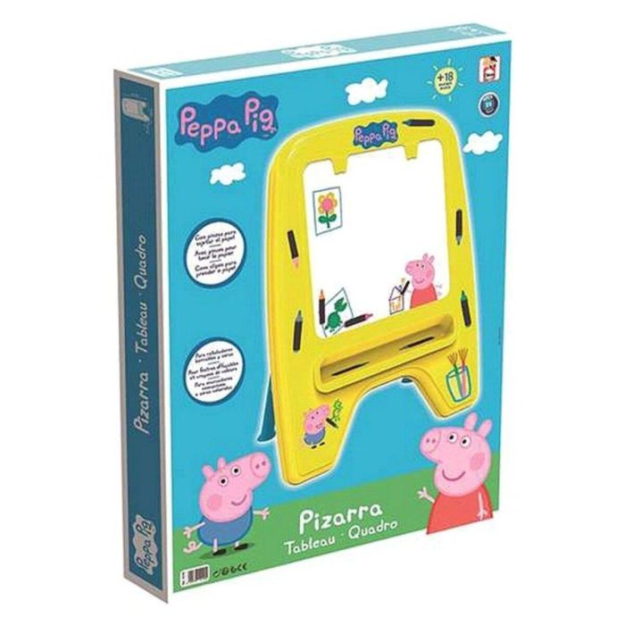 Pizarra peppa pig vileda 59x33x75 cm