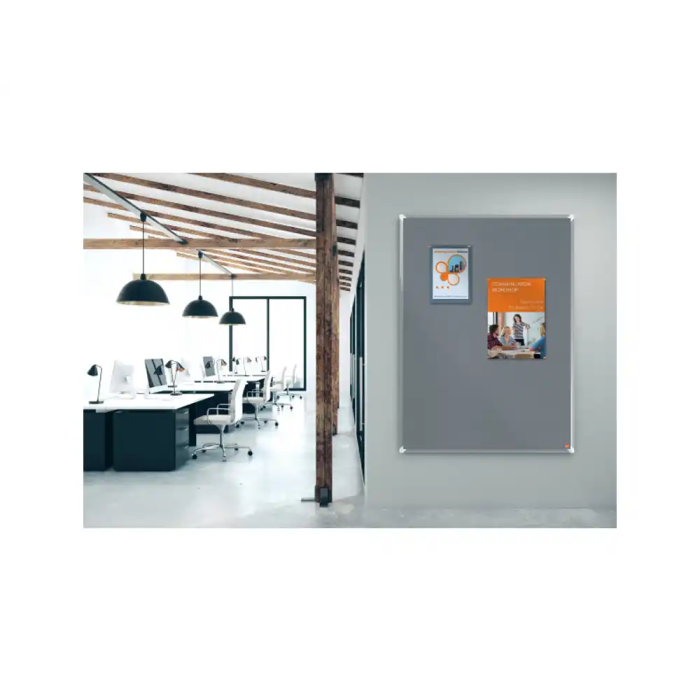 Nobo Tablero de Anuncios Premium Plus Corcho 2400x1200mm