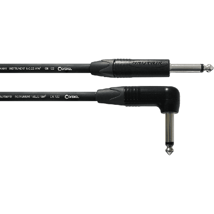 Cable De Guitarra Jack Recto/Acodado 6 M 2 Cable De Guitarra Jack Recto/Acodado 6 M 2