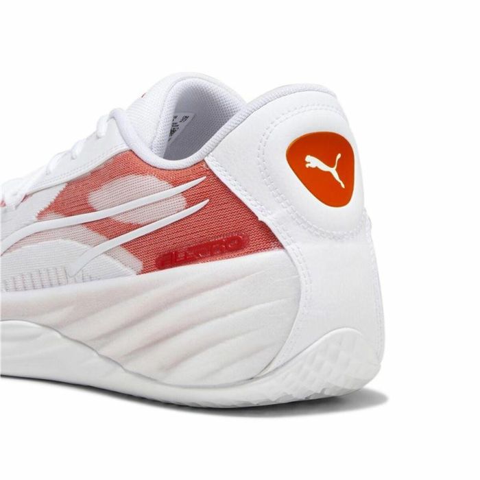 Zapatillas de Baloncesto para Adultos Puma All-Pro Nitroam Blanco 1 Zapatillas de Baloncesto para Adultos Puma All-Pro Nitroam Blanco 1