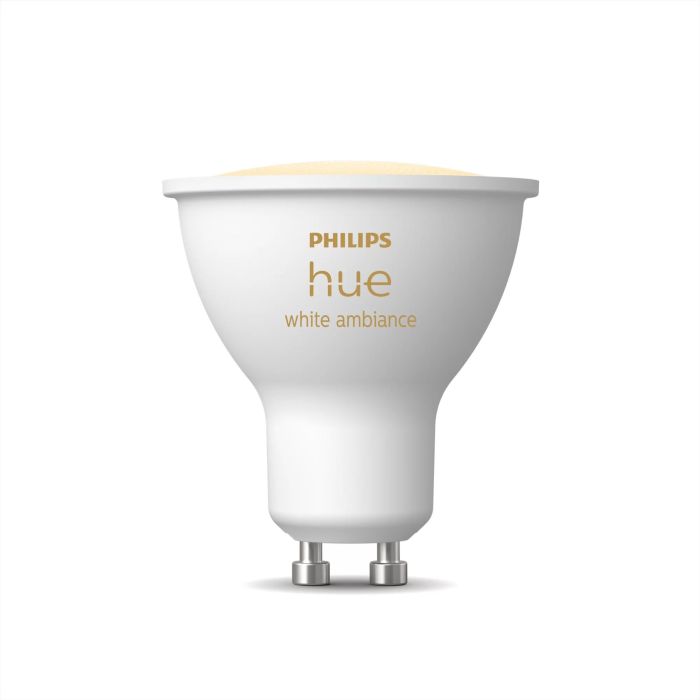 Philips Hue White Ambiance GU10 Einzelpack 350lm 0 Philips Hue White Ambiance GU10 Einzelpack 350lm 0