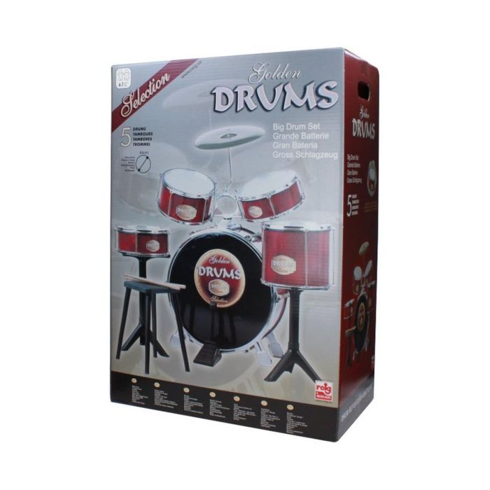 Batería percursión golden drums 83x82x55 cm 1 Batería percursión golden drums 83x82x55 cm 1
