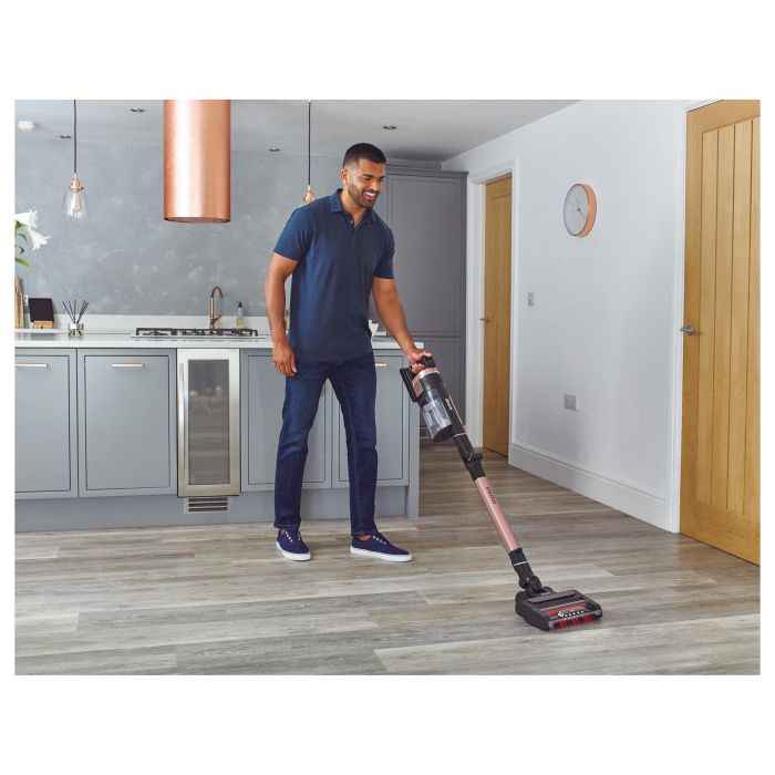 Shark Aspiradora escoba inalámbrica Stratos IZ400EU - Tecnología DuoClean + PowerFins Plus - Iluminación LED