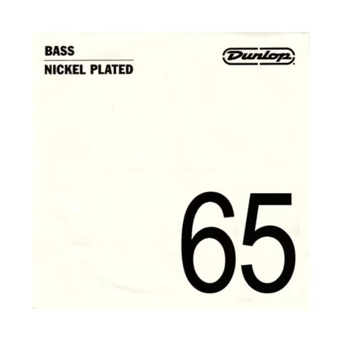 Cuerda Bajo Dunlop Nickel Entorchado .065