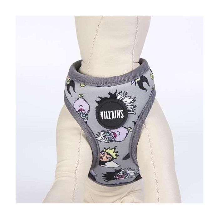 Cerdá T4M:M/L Arnés para perros Disney Villanas, Talla M-L, Gris 4